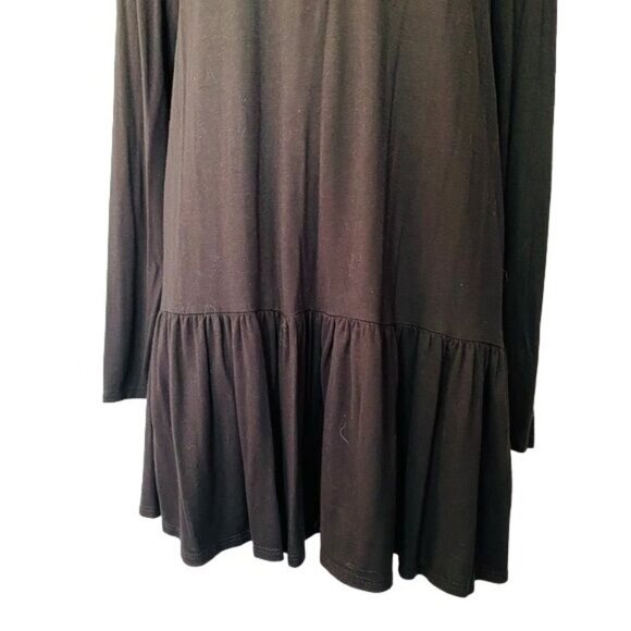 Daisy & Queen Black Turtle Neck Skirted Maxi Dress Size M - Picture 6 of 10